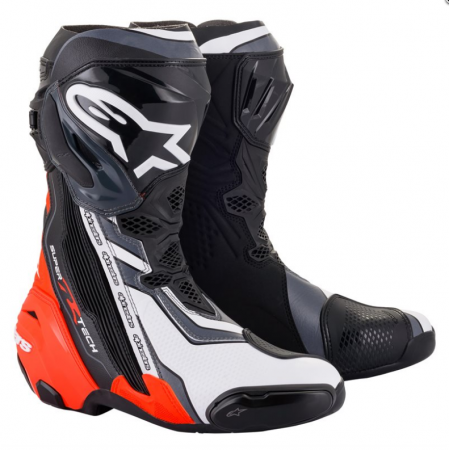 BOTA ALPINESTARS SUPERTECH R ROJA BLANCA