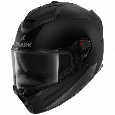 CASCO SHARK SPARTAN GT PRO BLANK Mat Black Mat