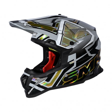 CASCO SMK ALLTERRA X-ACES DECORADO BRILLO