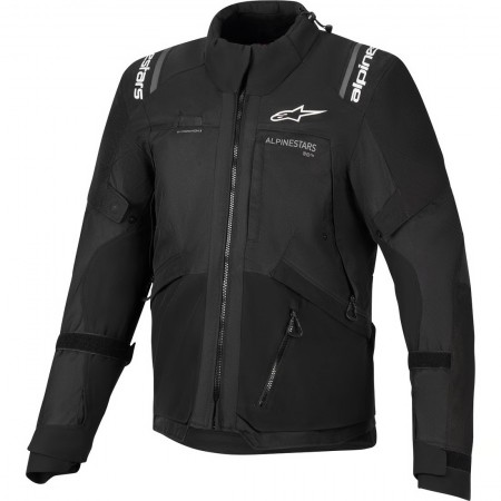Cazadora-Cordura-Alpinestars-Andes-V4-Negra-impermeable-forro-desmontable-invierno