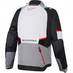 Cazadora-Alpinestars-Andes-V4-gris-rojo-impermeable-forro-desmontable-invierno-frio-ventilaciones