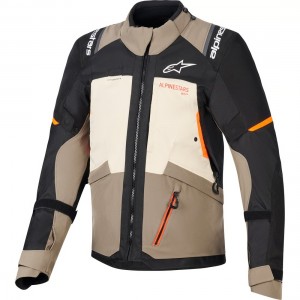 Cazadora-Alpinestars-Andes-V4-beige-impermeable-forro-desmontable-negra-invierno-frio-ventilaciones