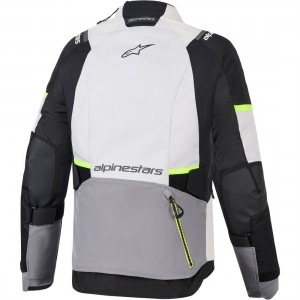 Cazadora-Cordura-Alpinestars-Andes-V4-Gris-impermeable-forro-desmontable-invierno-trasera