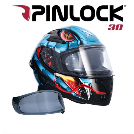 CASCO  AXOR APEX VENOMOUS AZUL
