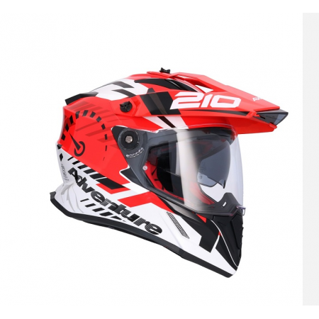 CASCO AXOR X-CROSS D/V EPEEDOMENTER ROJO