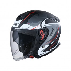CASCO SMK GTJ ESCAPE ROJO...