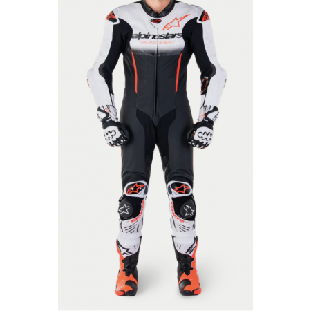 MONO ALPINESTARS  GP-7R BLANCO NEGRO  ROJO