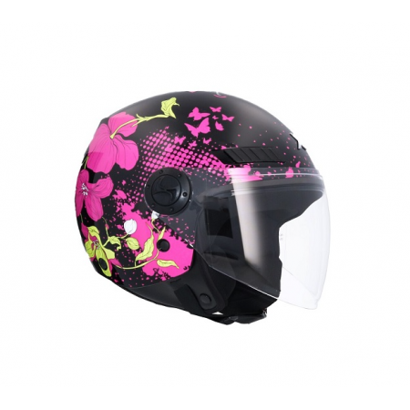 CASCO AXOR KIOTO FLOWER NEGRO