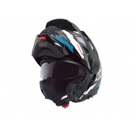CASCO SCHUBERTH E2 TRAIL AZUL BRILLO