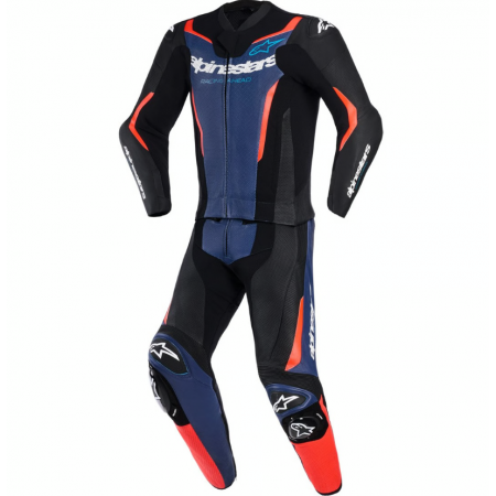 MONO ALPINESTARS GP FORCE V2 NEGRO AZUL ROJO FLUOR 2 PIEZAS