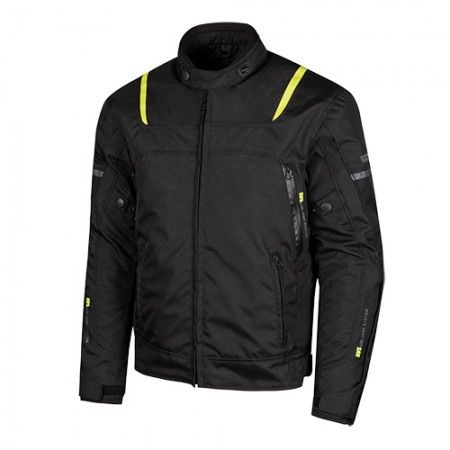 CHAQUETA MOORE STORM MR - BLACK / FLUO