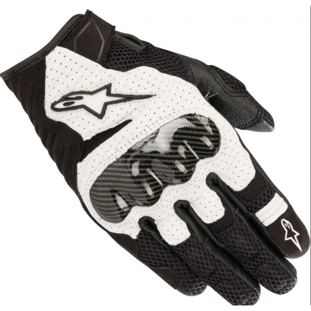 GUANTE ALPINESTARS SMX-1-AIR V2 NEGRO BLANCO
