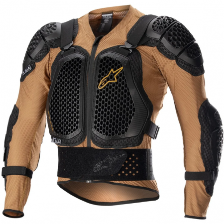 Peto Alpinestars Bionic Action V2 SAND BLACK TANGERINE